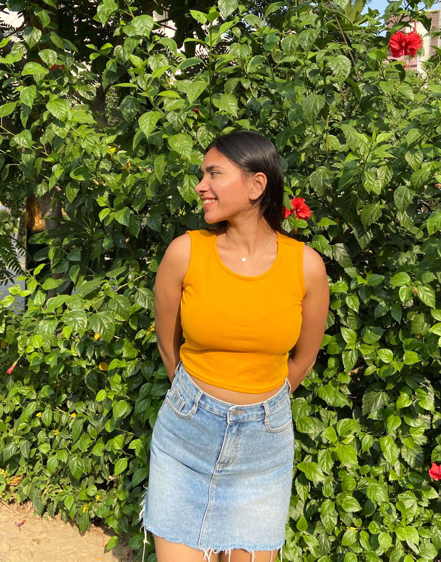 Mustard Tank Top | Leemboodi