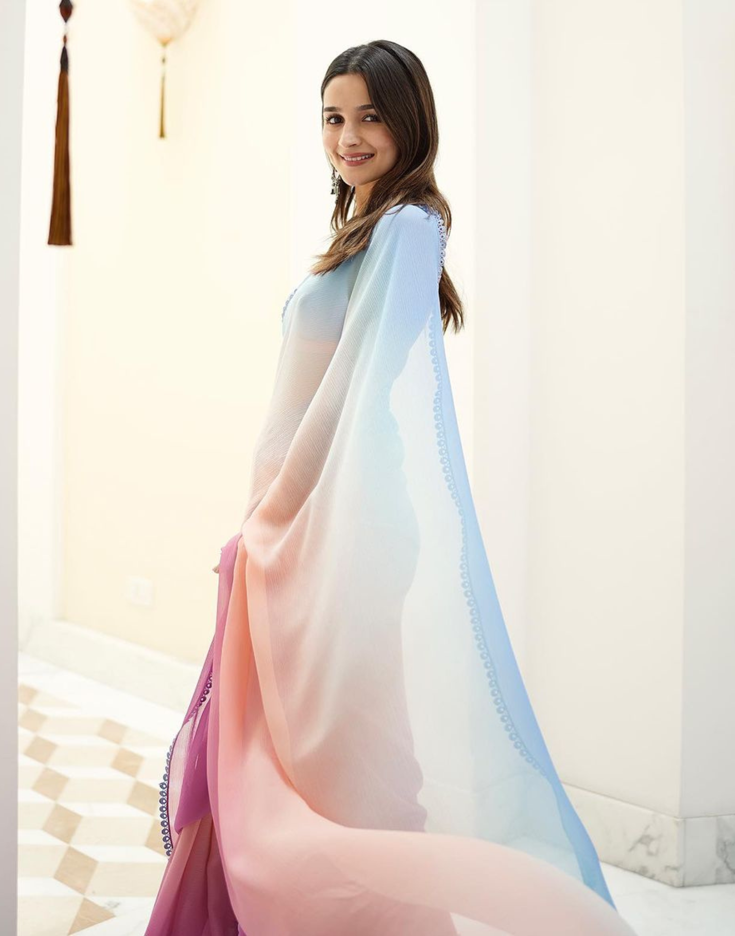 Obsessed with Alia's chiffon saree looks? Here's where to buy similar ones