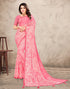 Light Pink Chiffon Printed Saree | Leemboodi