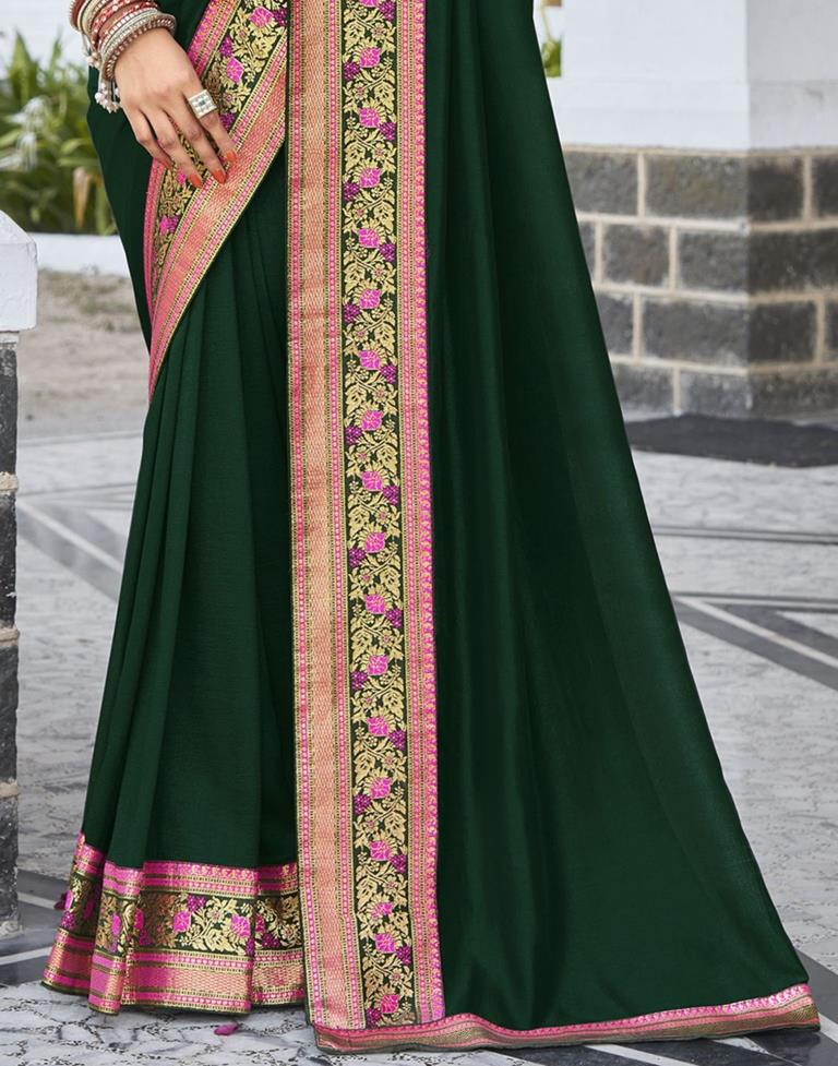 Plain Sarees - Lace - Sarees: Buy Latest Indian Sarees Collection Online |  Utsav Fashion