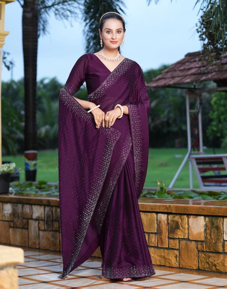 Georgette 2025 simple saree