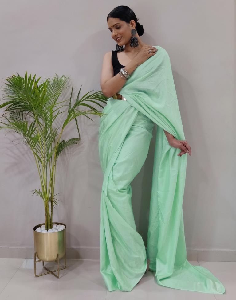 Pure Silk Kota Doria Sarees Citron Green and Yellow Colour with running  blouse-Indiehaat – Indiehaat.com