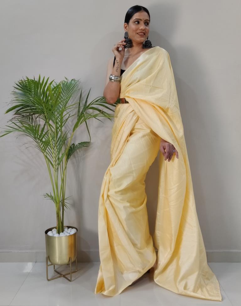 Buy Vikas Solid/Plain Daily Wear Chiffon Cream Sarees Online @ Best Price  In India | Flipkart.com