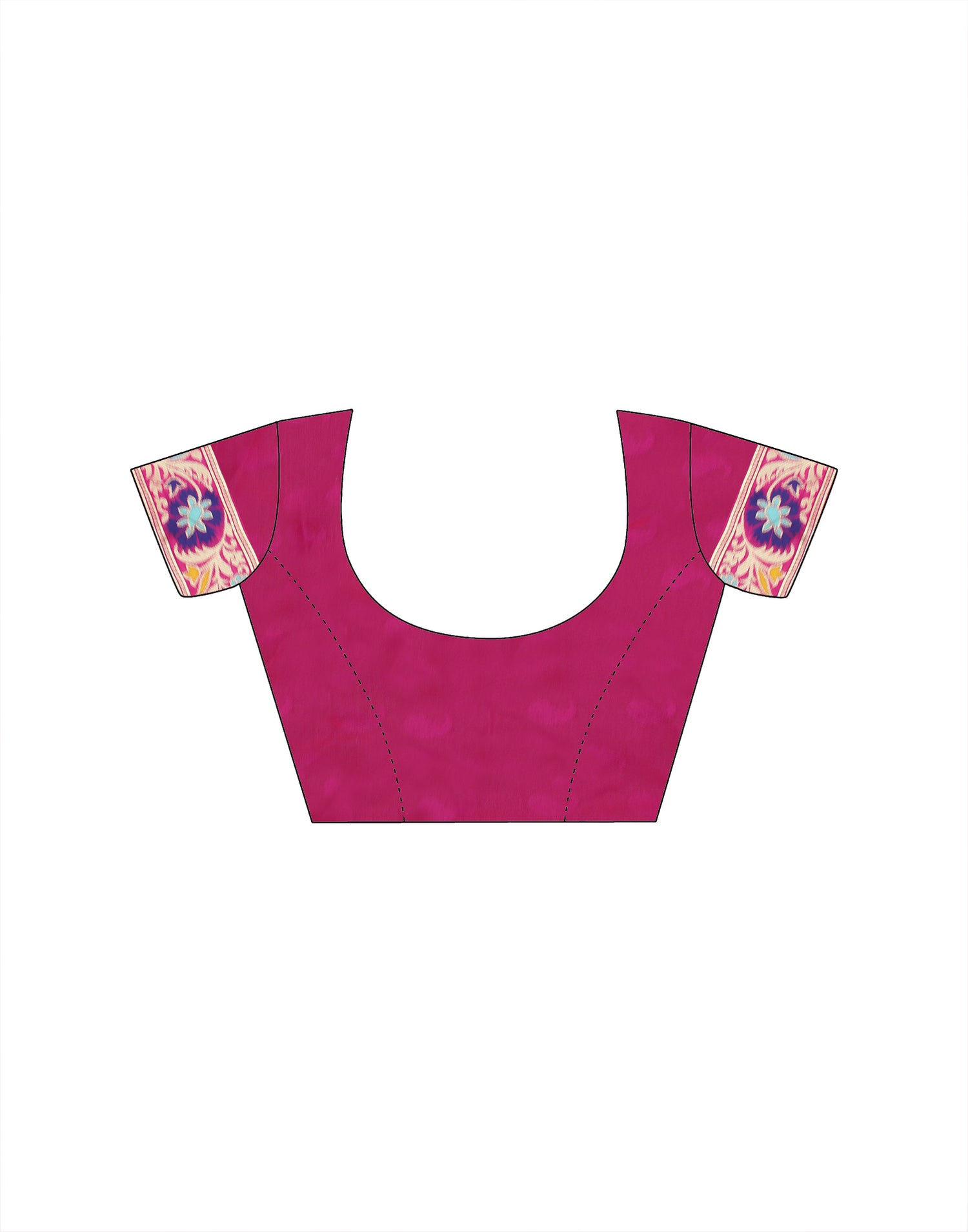 Pink Weaving Silk Banarasi Saree
