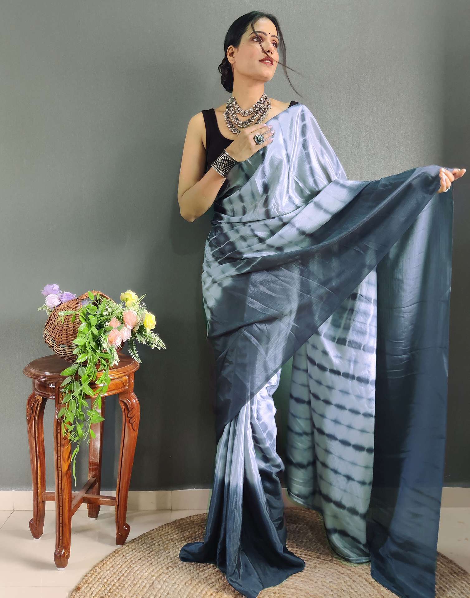 Dimple Hayathi's pre-draped saree is pure perfection | TOIPhotogallery