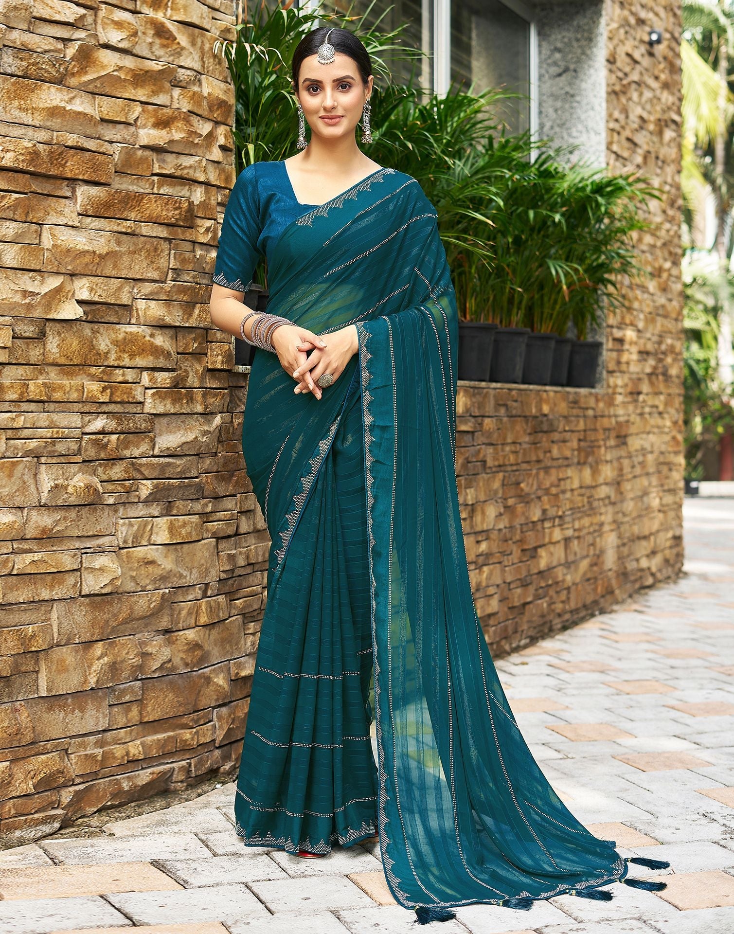 Super Mehndi Soft Silk Saree with Ideal Blouse Piece – LajreeDesigner