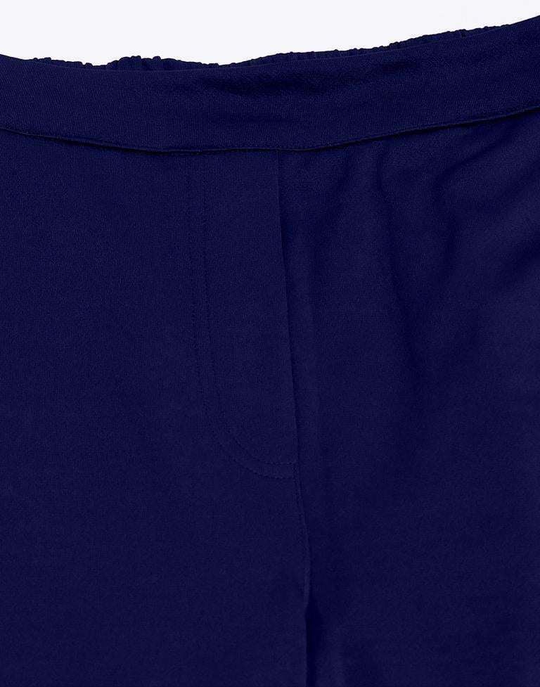 Blue Knitted Co-ord Set | Leemboodi