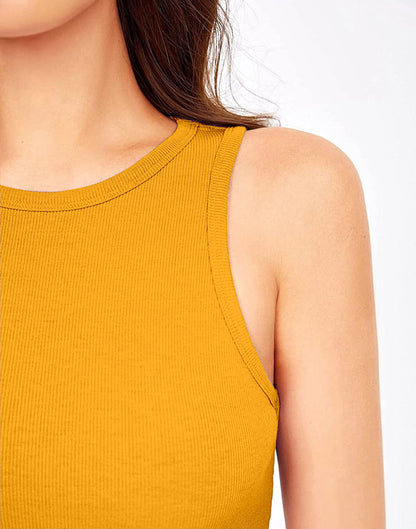 Mustard Tank Top | Leemboodi