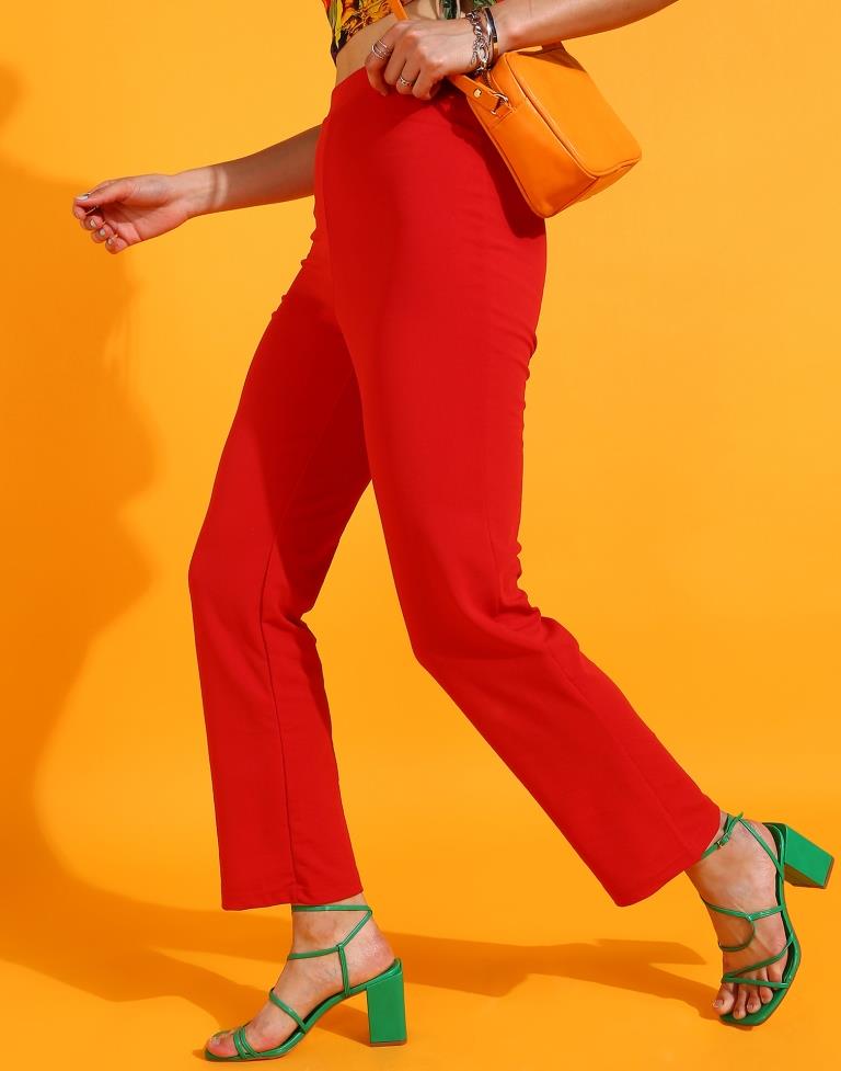 Choice Solid Palazzo Trouser Orange – Wardrobe Fashion KW