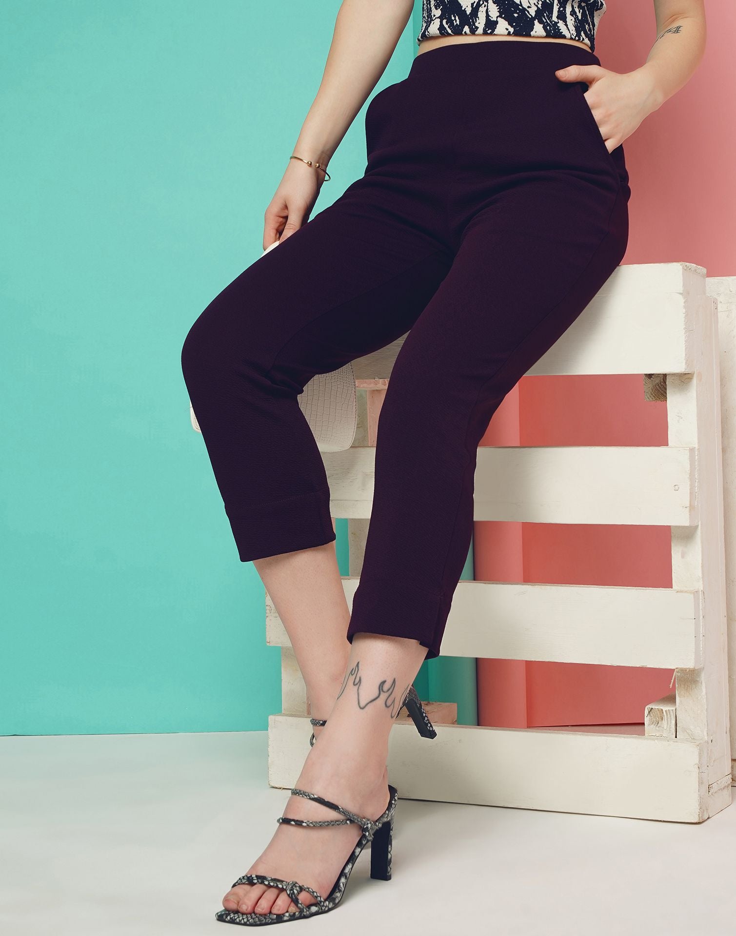 Mabel Ankle Length Pants