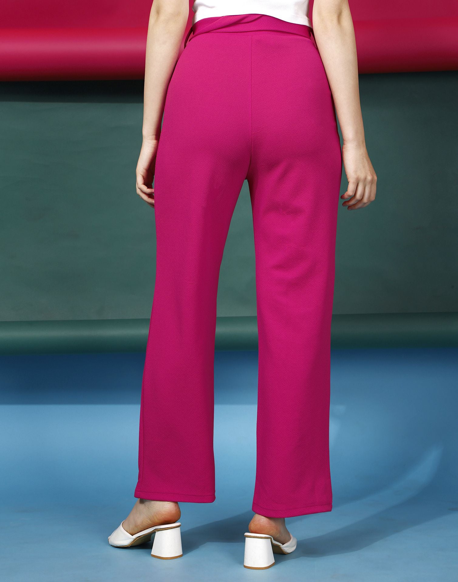 Donna Karan New York Sz 14 Bright Pink Skinny Pants Trousers Crepe Slim Leg  NWT | eBay