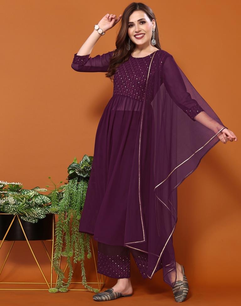 Large Party Wear Stylish Georgette Kurti at Rs 999 in Surat | ID:  16891881233