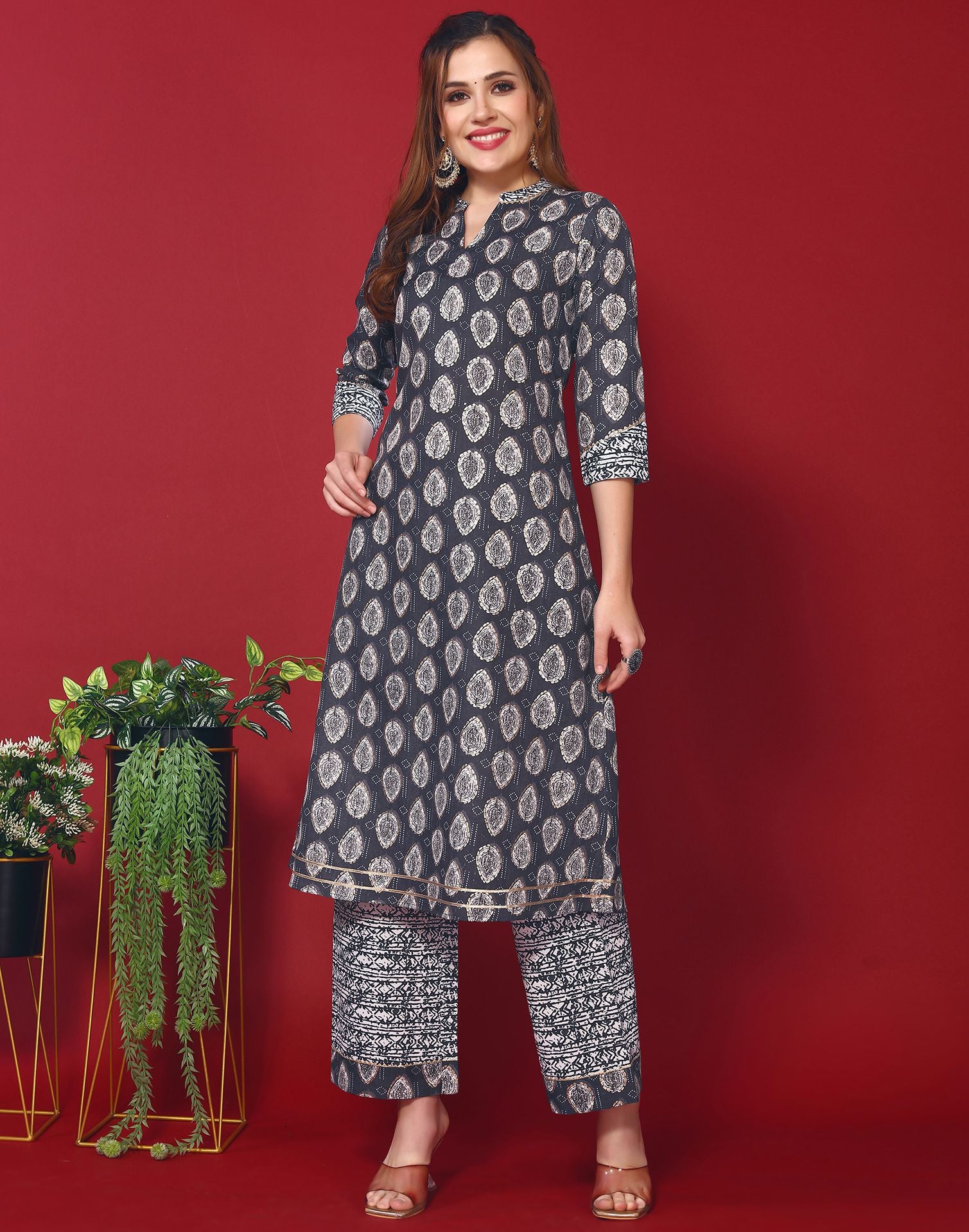 KINTI - GLAM GIRL 5 - HEAVY RAYON SIDE OPEN SEQUENCE EMBROIDERY STRAIGHT  KURTI BY KINTI BRAND WHOLESALER AND DEALER