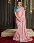 Kajal Aggarwal Dola Silk Pink Saree | Leemboodi