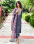 Grey Kurti with Pant And Dupatta | Leemboodi