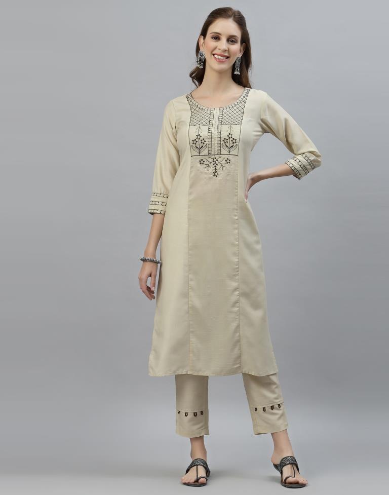 White Cotton Hand Block Print Long Kurta at Rs.989/Piece in dibrugarh offer  by Fab india