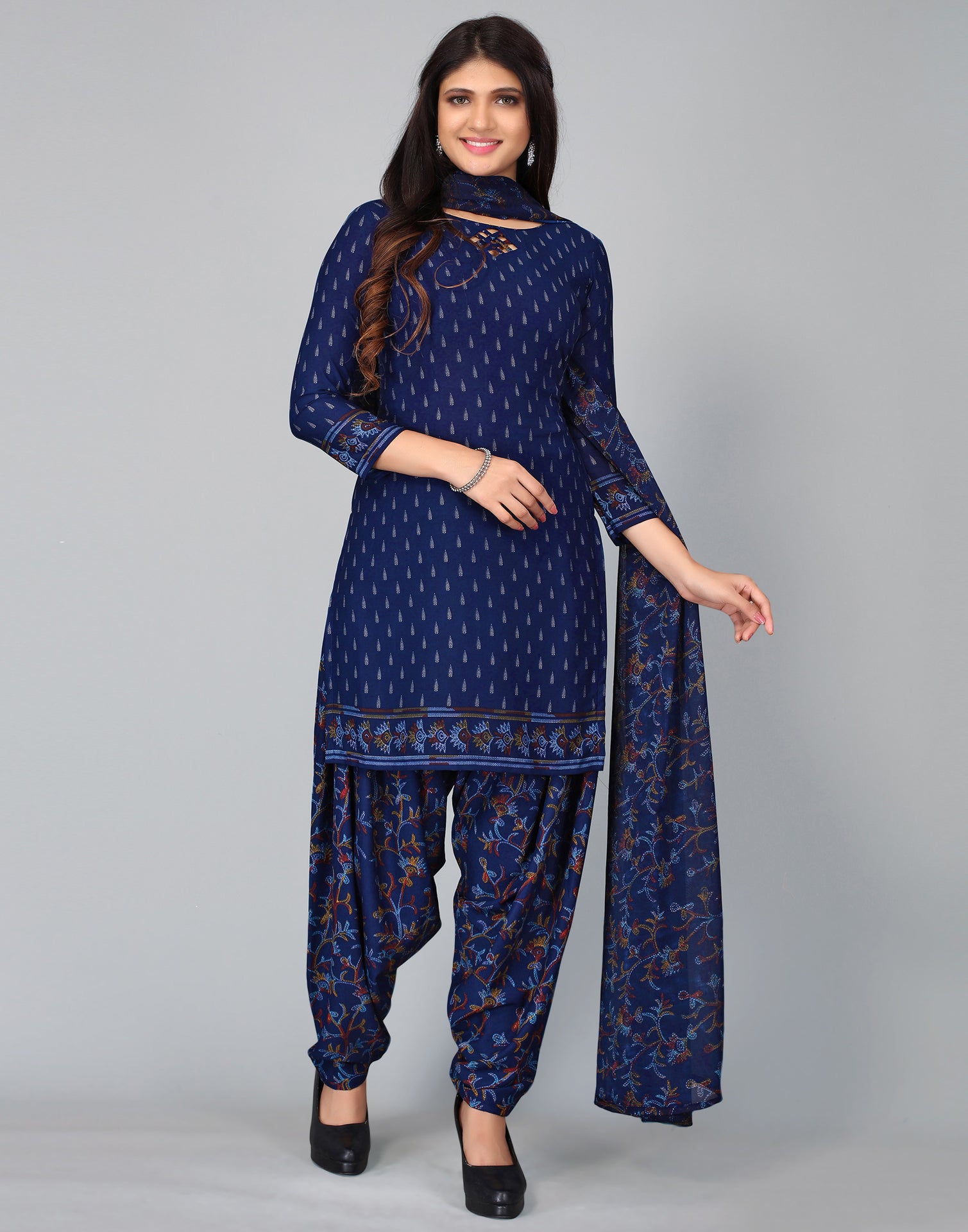 Stitched Casual Wear Ladies Printed Patiala Salwar, Waist Size: Free at Rs  87/piece in Hyderabad