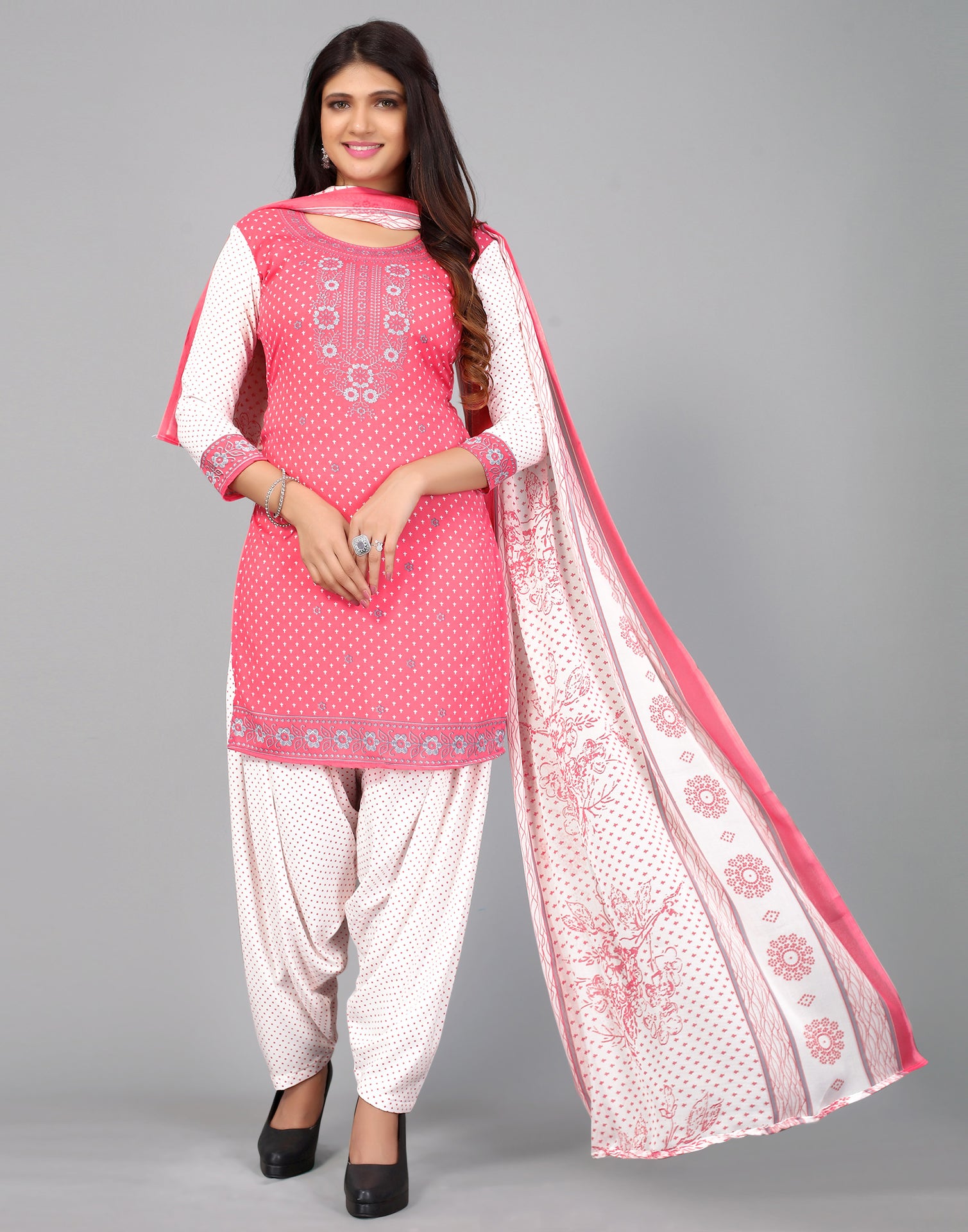 Unstitched salwar deals suit