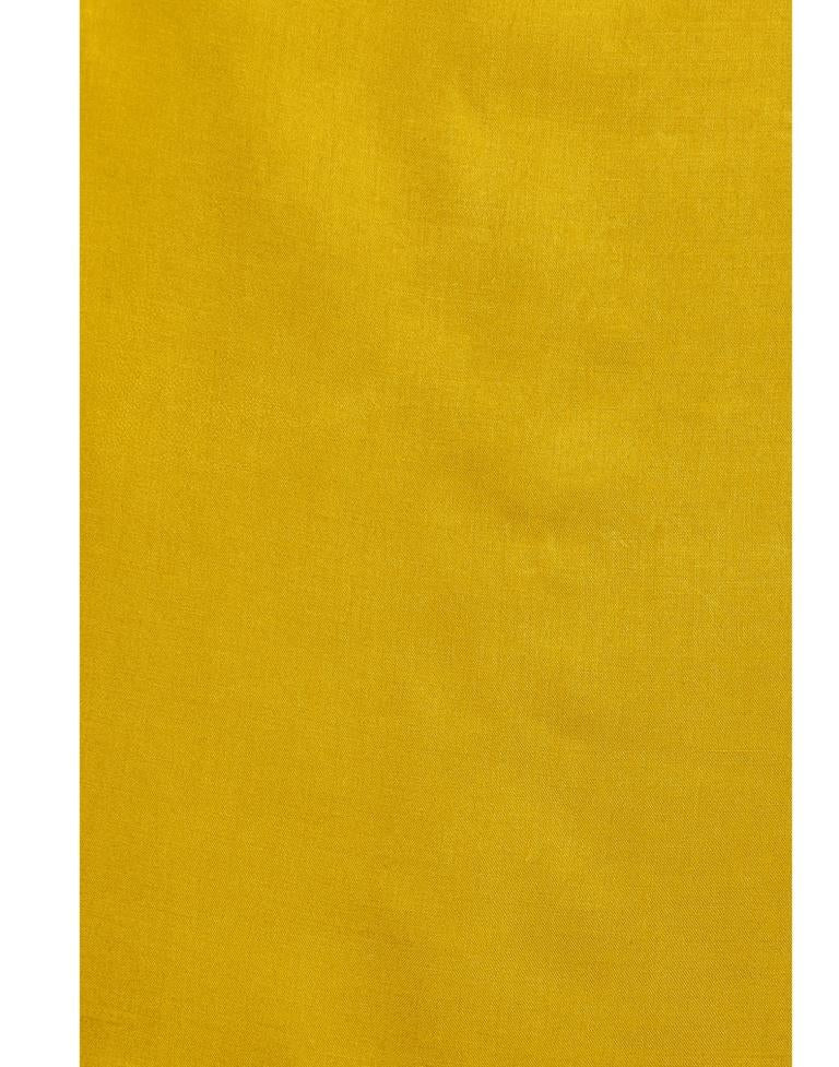 Mustard Yellow Rayon Top | Leemboodi