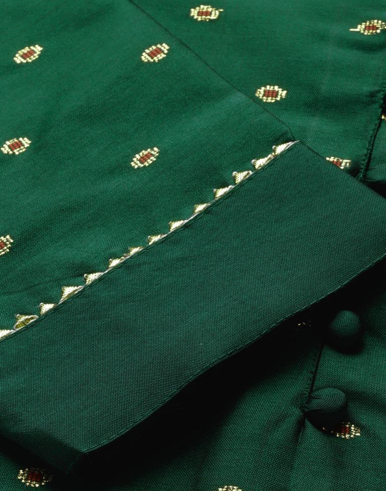 Bottal Green Kurti With Pant And Dupatta | Leemboodi