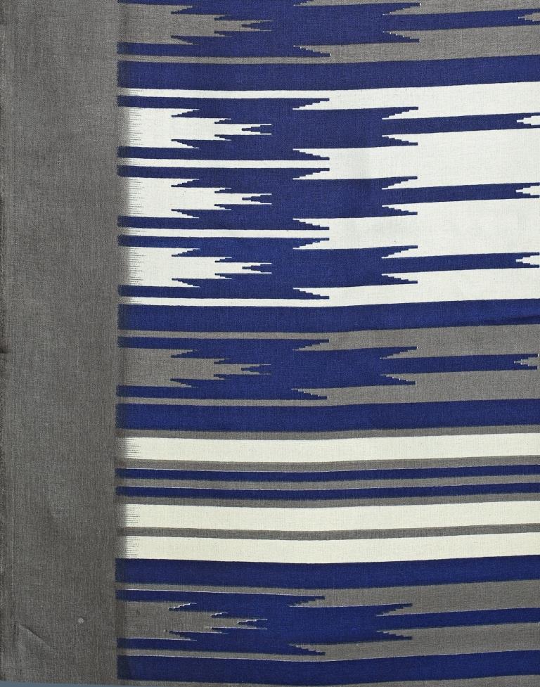 Blue Coloured Poly Silk Printed Casual saree | Leemboodi