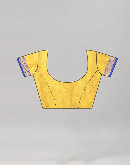 Fab Yellow Silk Saree | Leemboodi