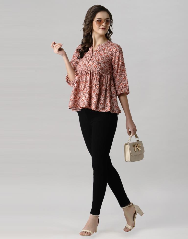 pal fashion Party Self Design Women Beige Top - Buy pal fashion Party Self  Design Women Beige Top Online at Best Prices in India | Flipkart.com