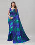Royal Blue Printed Saree | Leemboodi