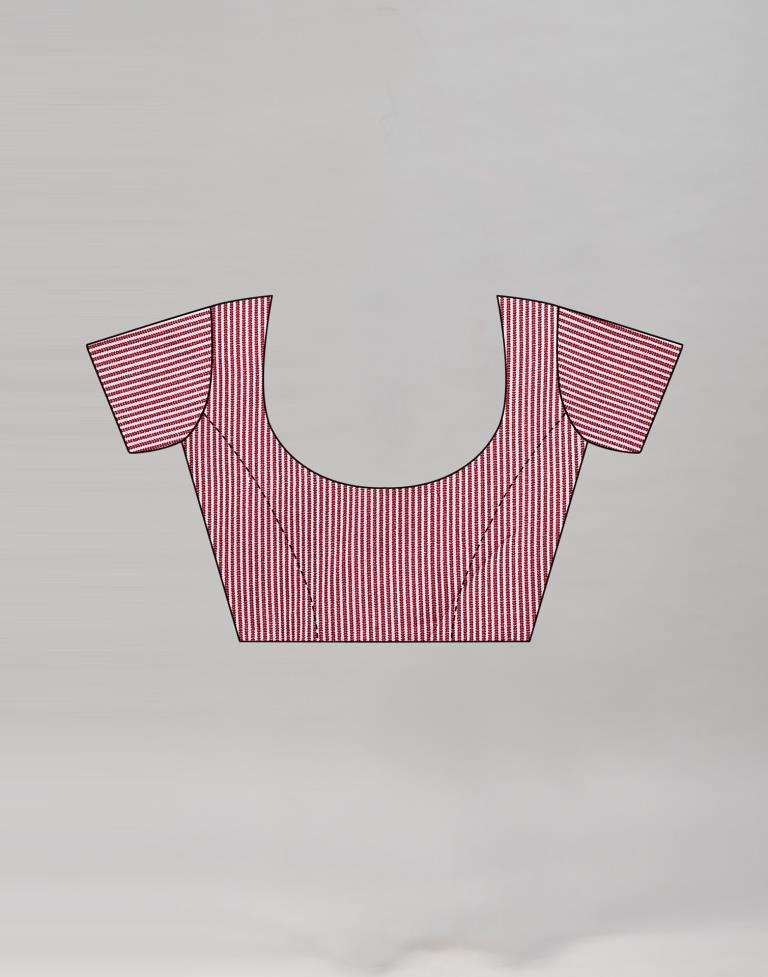 Dreamy Pinkish Printed Saree | Leemboodi