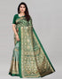 Appealing Green Silk Saree | Leemboodi