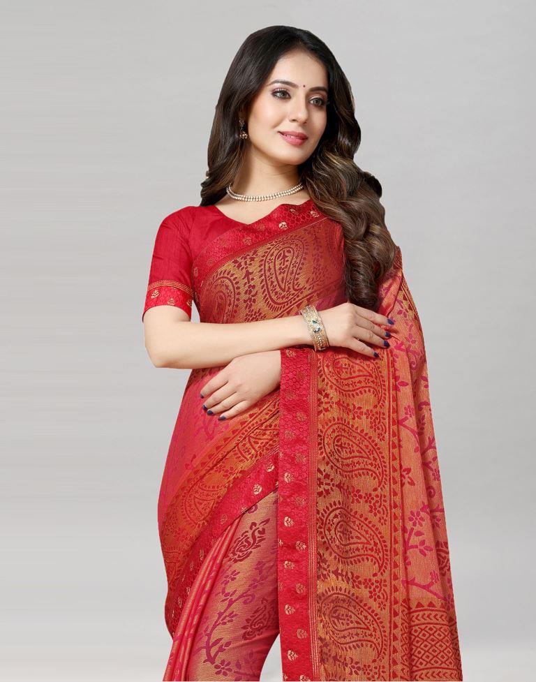 MINTORSI KARMA Silk Brasso saree