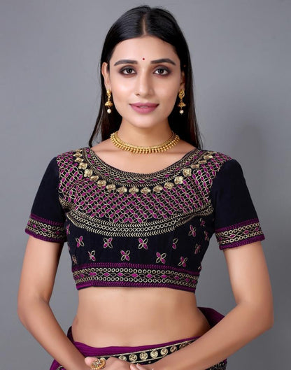 Wine Silk Saree | Leemboodi