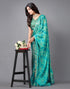 Rama Green Chiffon Saree | Leemboodi