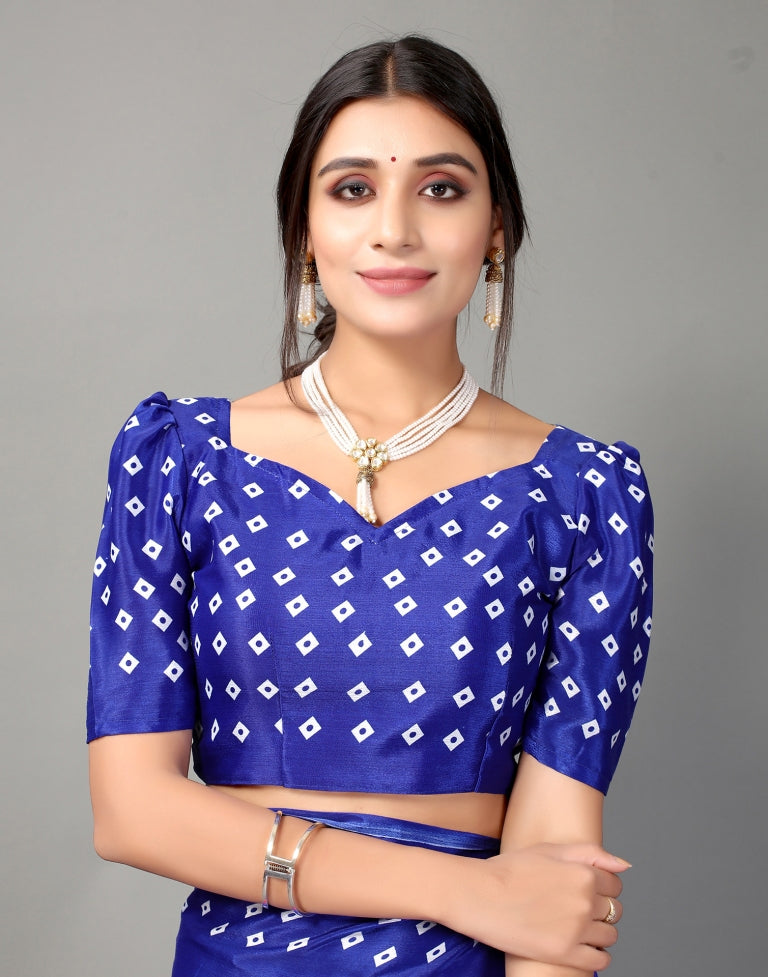 Navy blue blouse with Kerala saree | Kerala saree blouse designs, Kerala saree  blouse, Saree blouse designs latest
