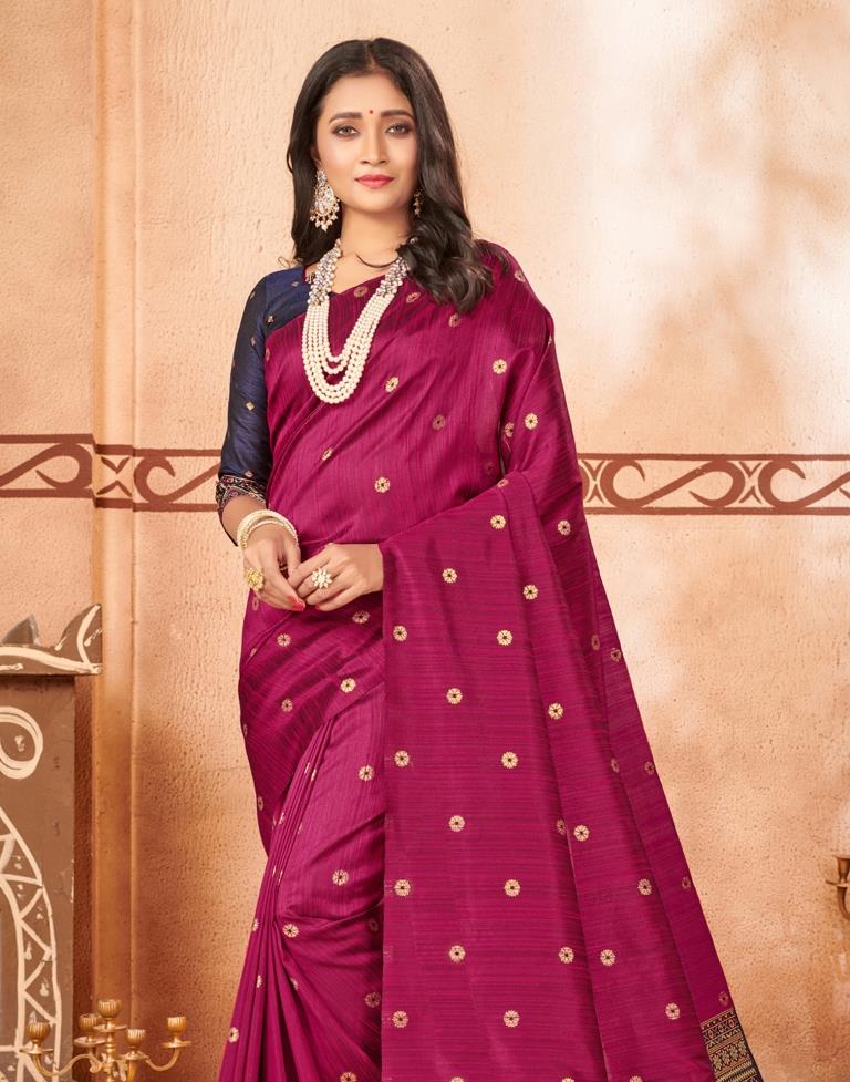 Buy Rani Pink Saree Online Archives | trendwati