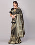 Black Banarasi Silk Saree | Leemboodi