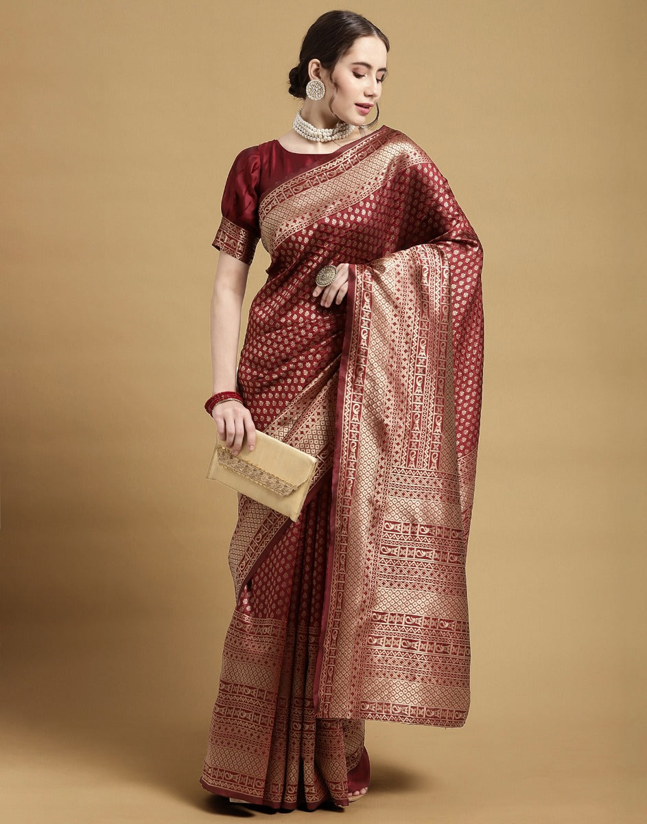 Latest Saree Designs: sridevi in maroon kanchipuram silk saree | Saree  designs, Silk sarees, Blouse design models