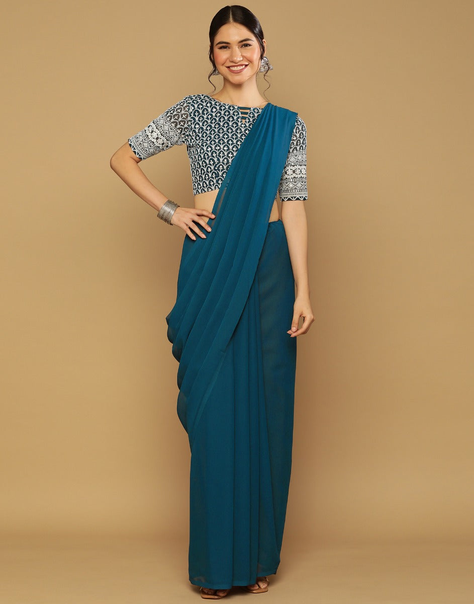 Plain Saree Simple | 3d-mon.com