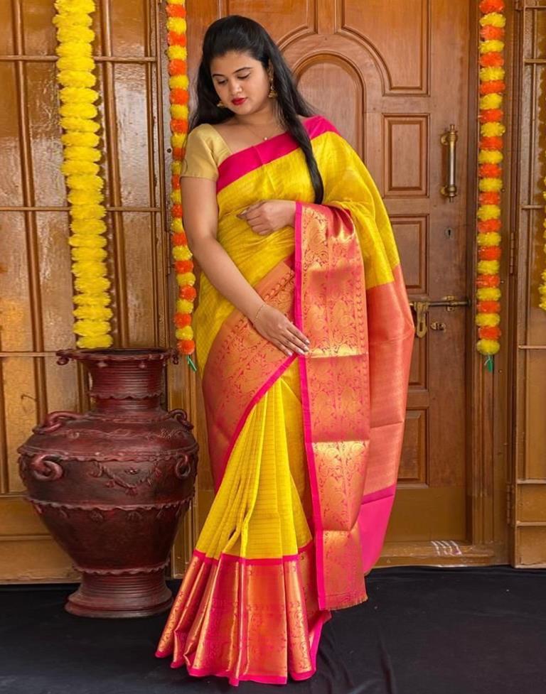 Explore Traditional Preyasi Kanjivaram Saree | Binal Patel