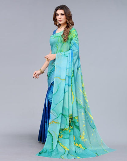 Multicoloured Silk Saree | Leemboodi