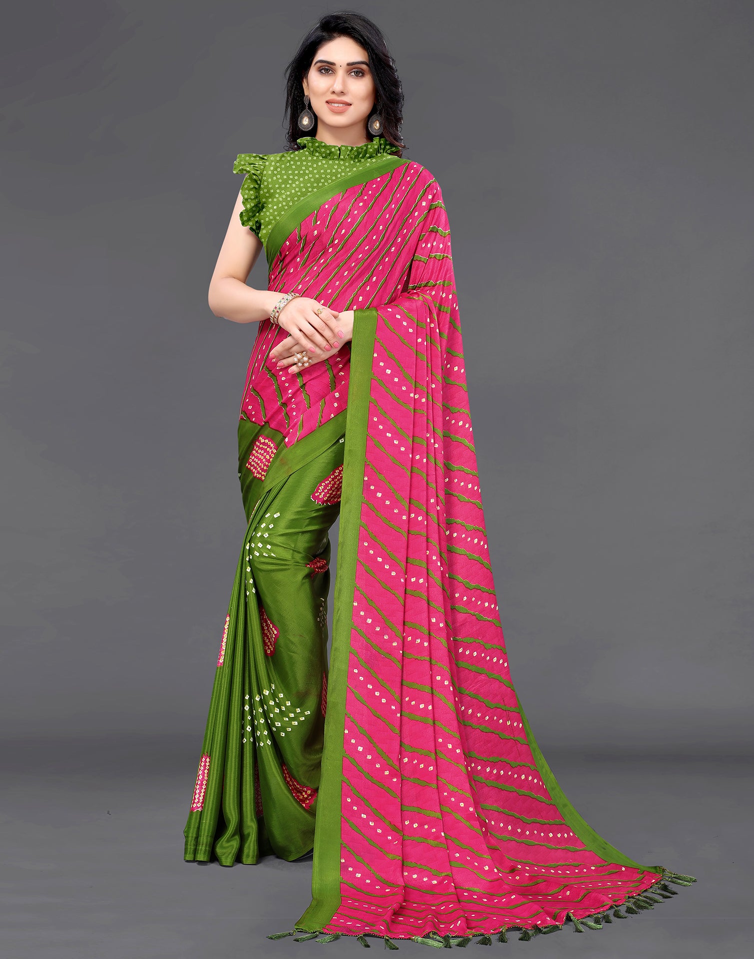 Kajol Mustard Kanjivaram Silk Floral Woven Design One Minute Saree | Saree,  Festival wear, Saree designs