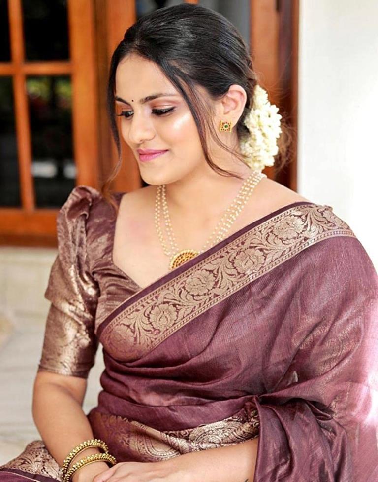 Buy Grey Tissue Embroidered Round Kem Saree Blouse For Women by Mimamsaa  Online at Aza Fashions.