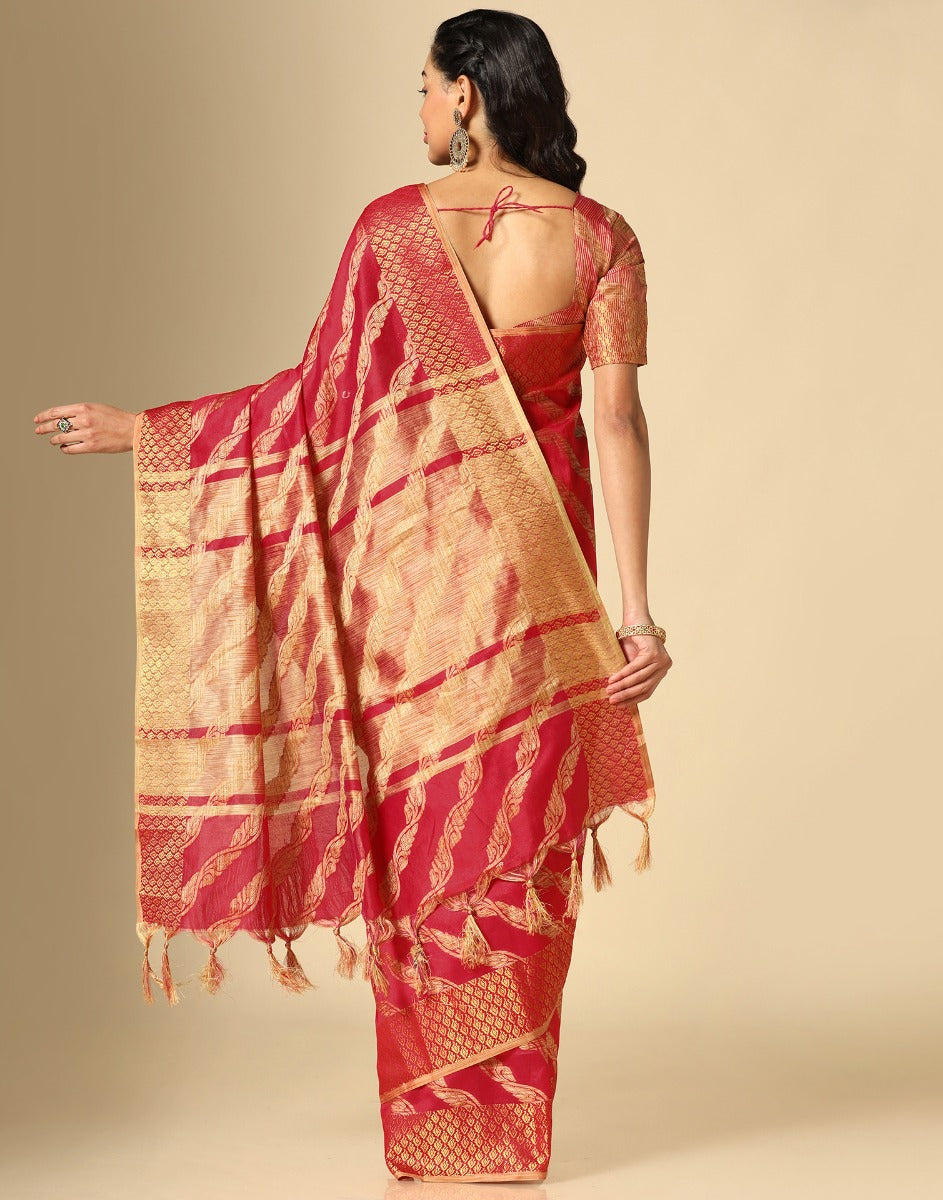 Design Walla Striped Fashion Art Silk Saree JSS0096 in Gorakhpur at best  price by Somheera - Justdial