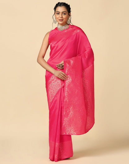 Pink Silk Saree | Leemboodi