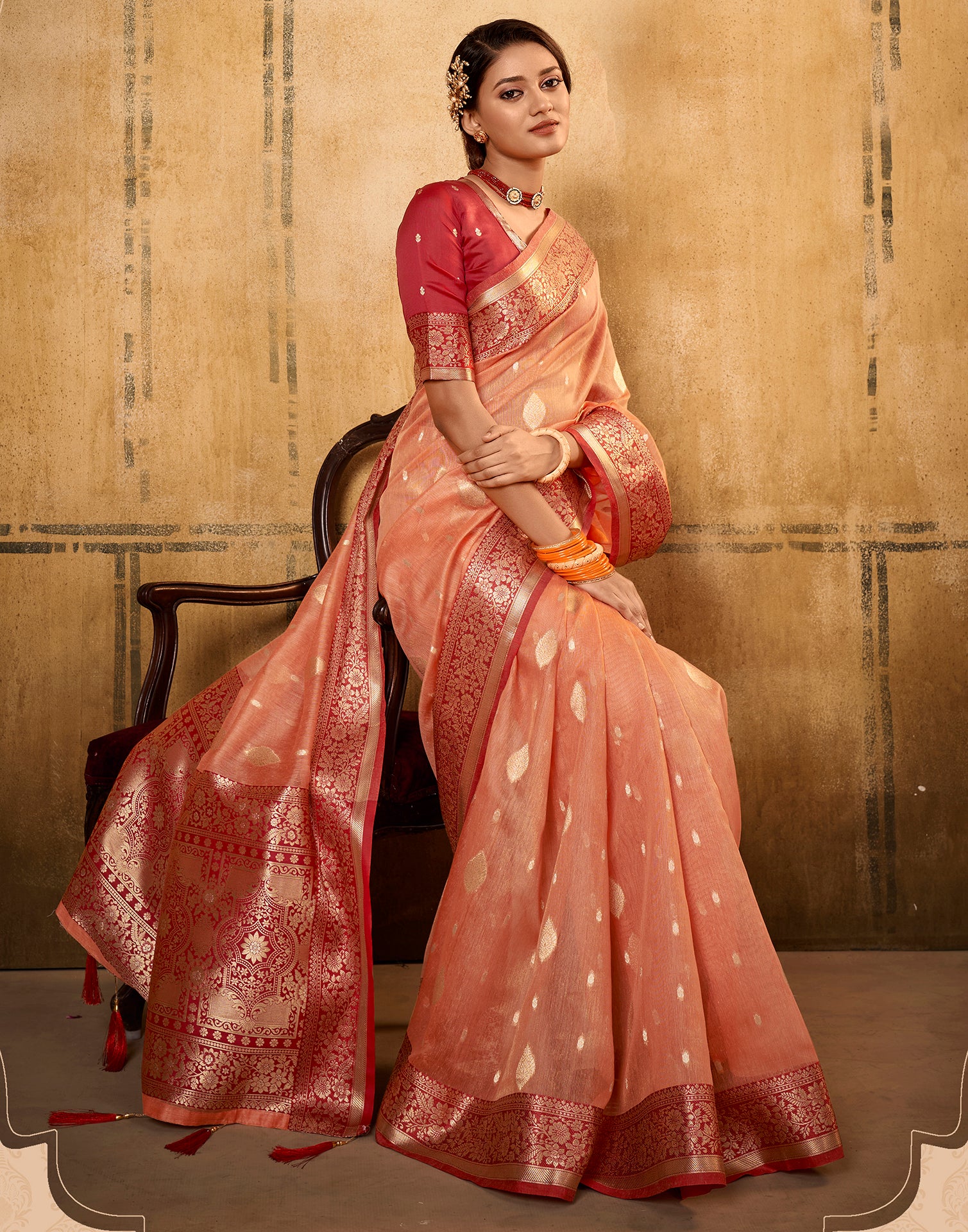 Exclusive Swarovski Paithani Silk Sarees for Indian Weddings Reception |  TST | The Silk Trend