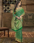 Green Patola Silk Saree | Leemboodi