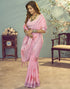 Light Pink Printed Saree | Leemboodi