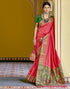 Pink Silk Paithani Saree | Leemboodi