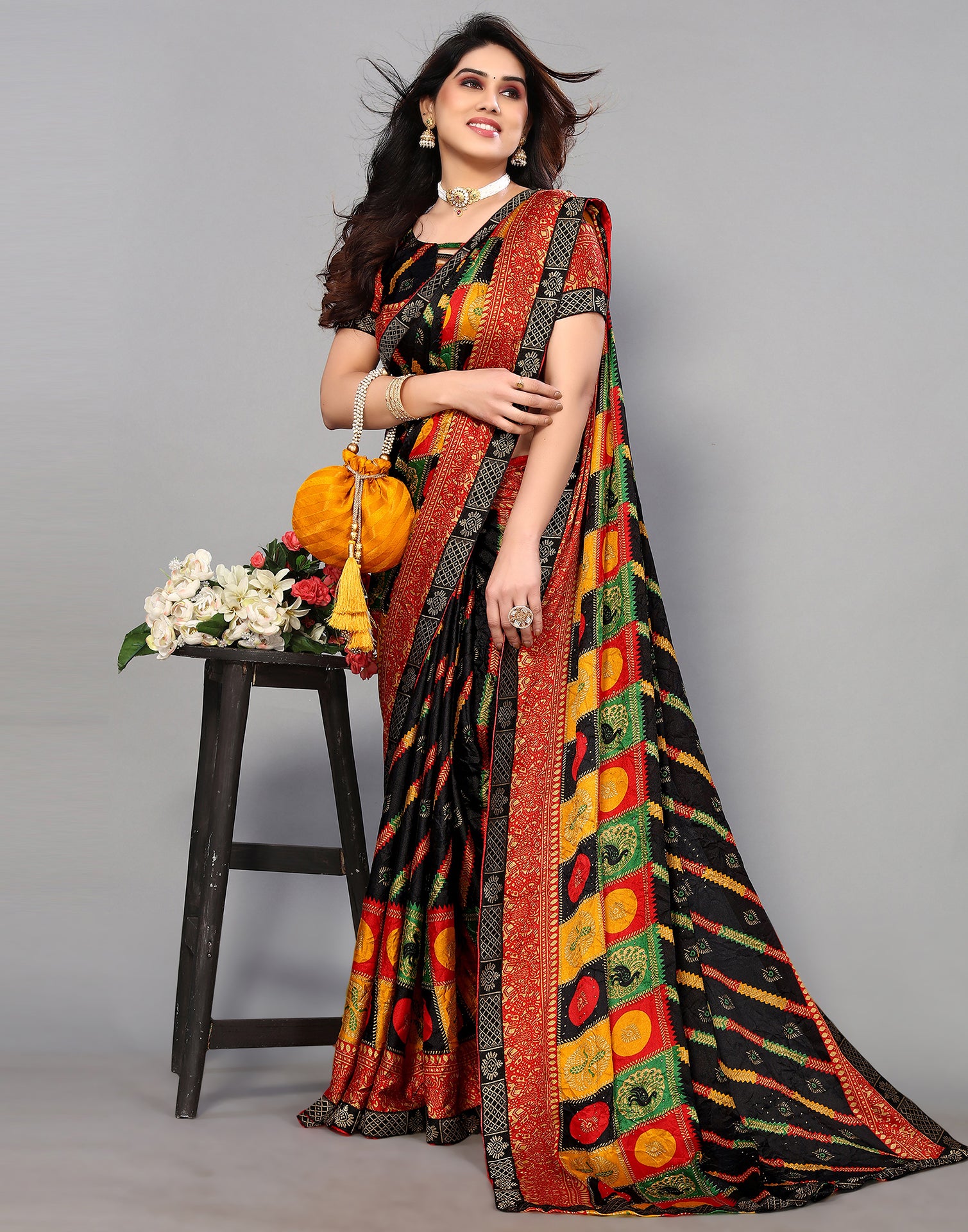 Stonework Saree - Buy Stone Work Sarees Online At Best Prices – Koskii