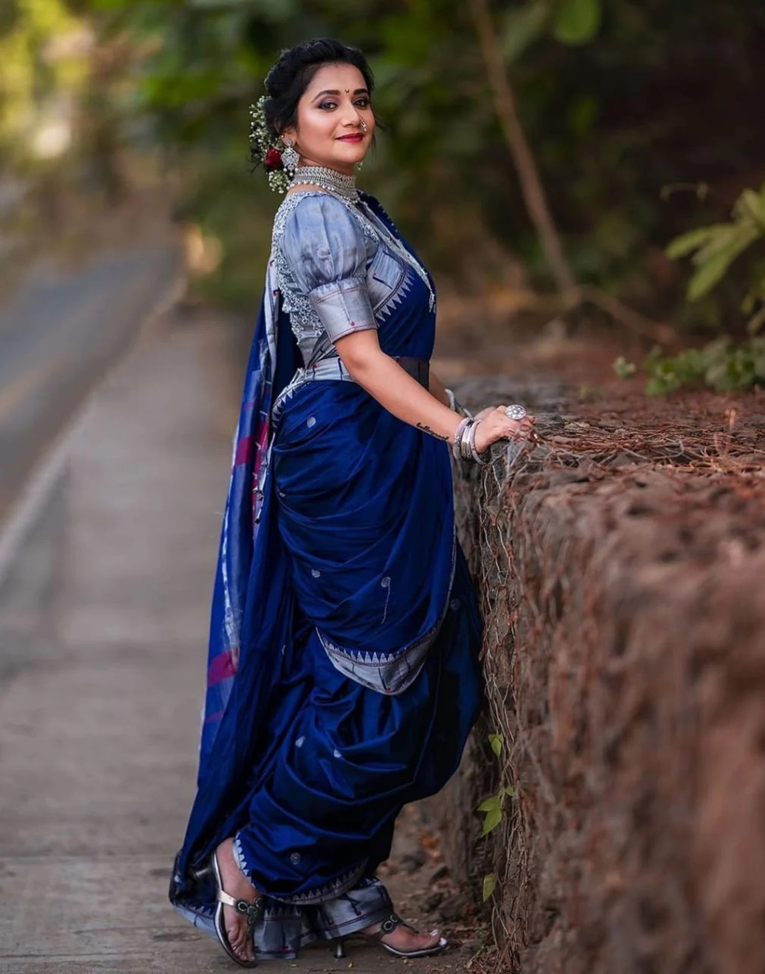 B'Jewelled - Oxidised jewellery by Prashanti | Order online @  https://www.prashantisarees.com/collections/oxidized-jewellery Be it ethnic  or contemporary saree style, Jewellery completes the look. It... | By  Prashanti | Hello all, welcome to Prashanti.